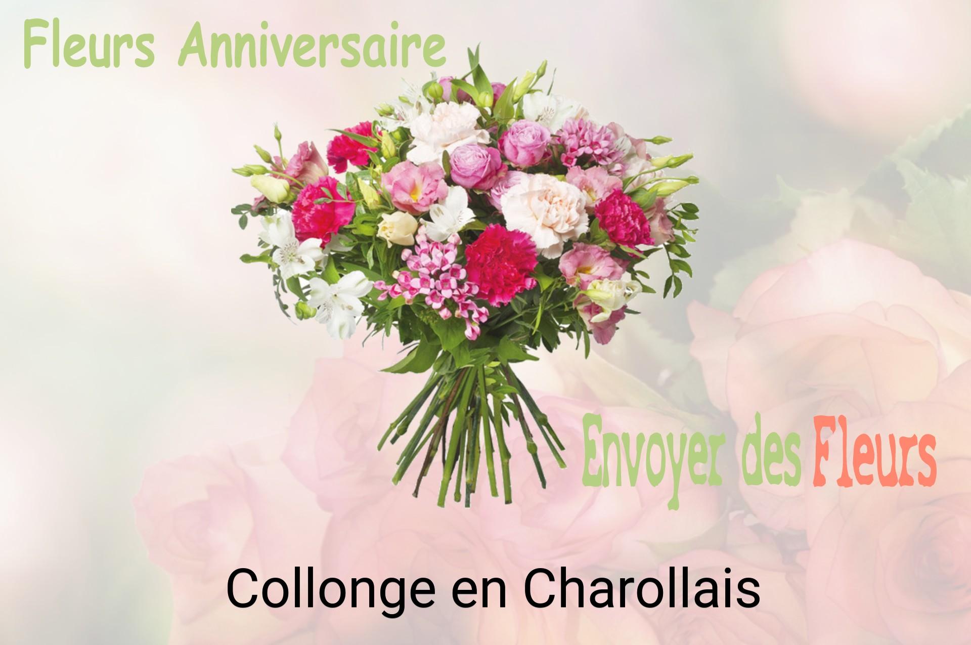 Bouquet de fleurs d’anniversaire livré à Collonge-en-Charollais