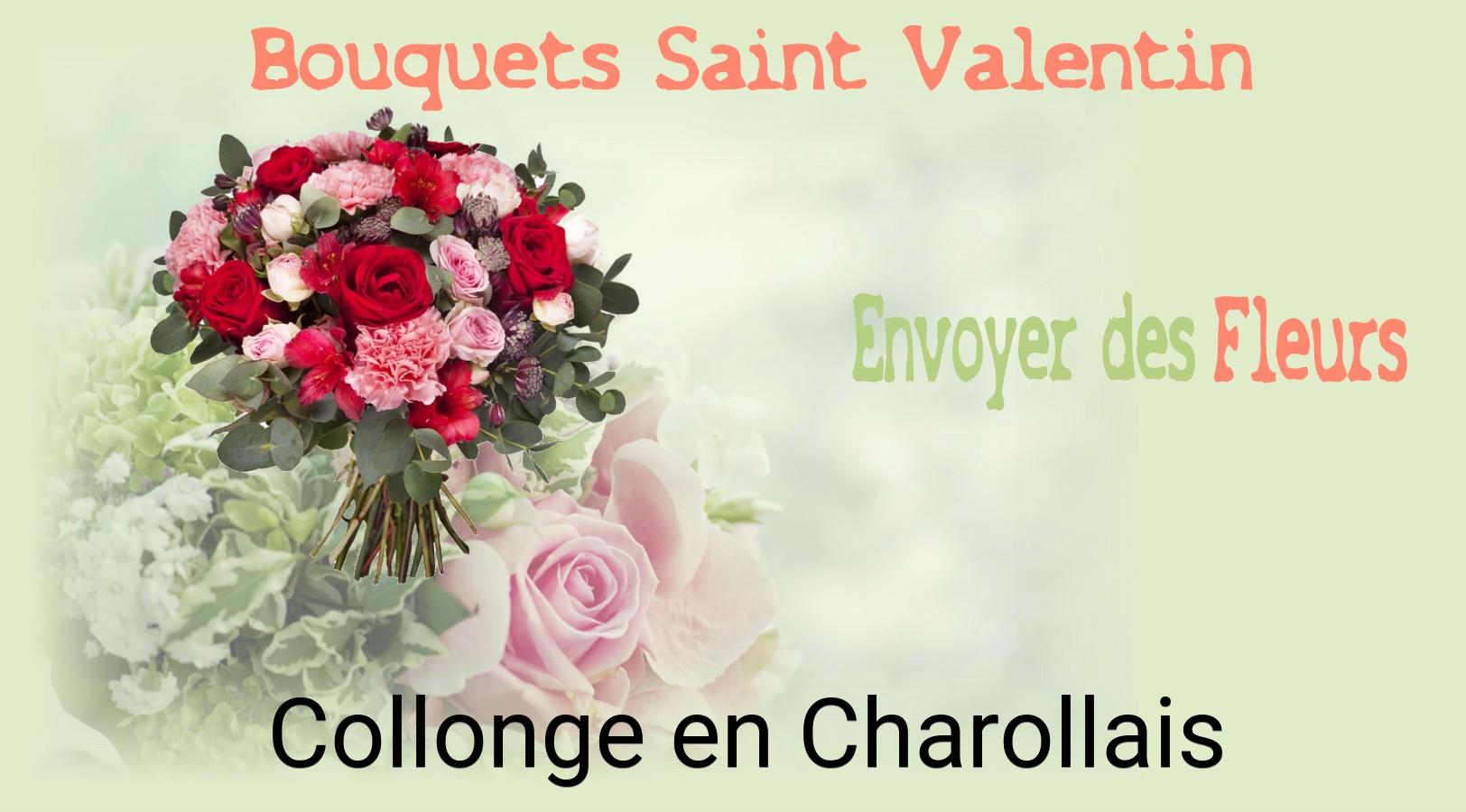 Roses de Saint-Valentin livrées à Collonge-en-Charollais